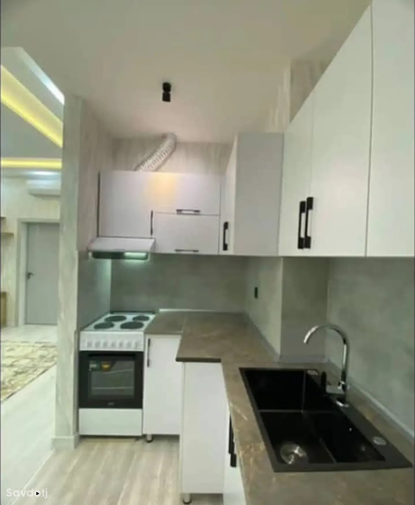 3-комн. квартира, 4 этаж, 63м², Сомони — фото 4