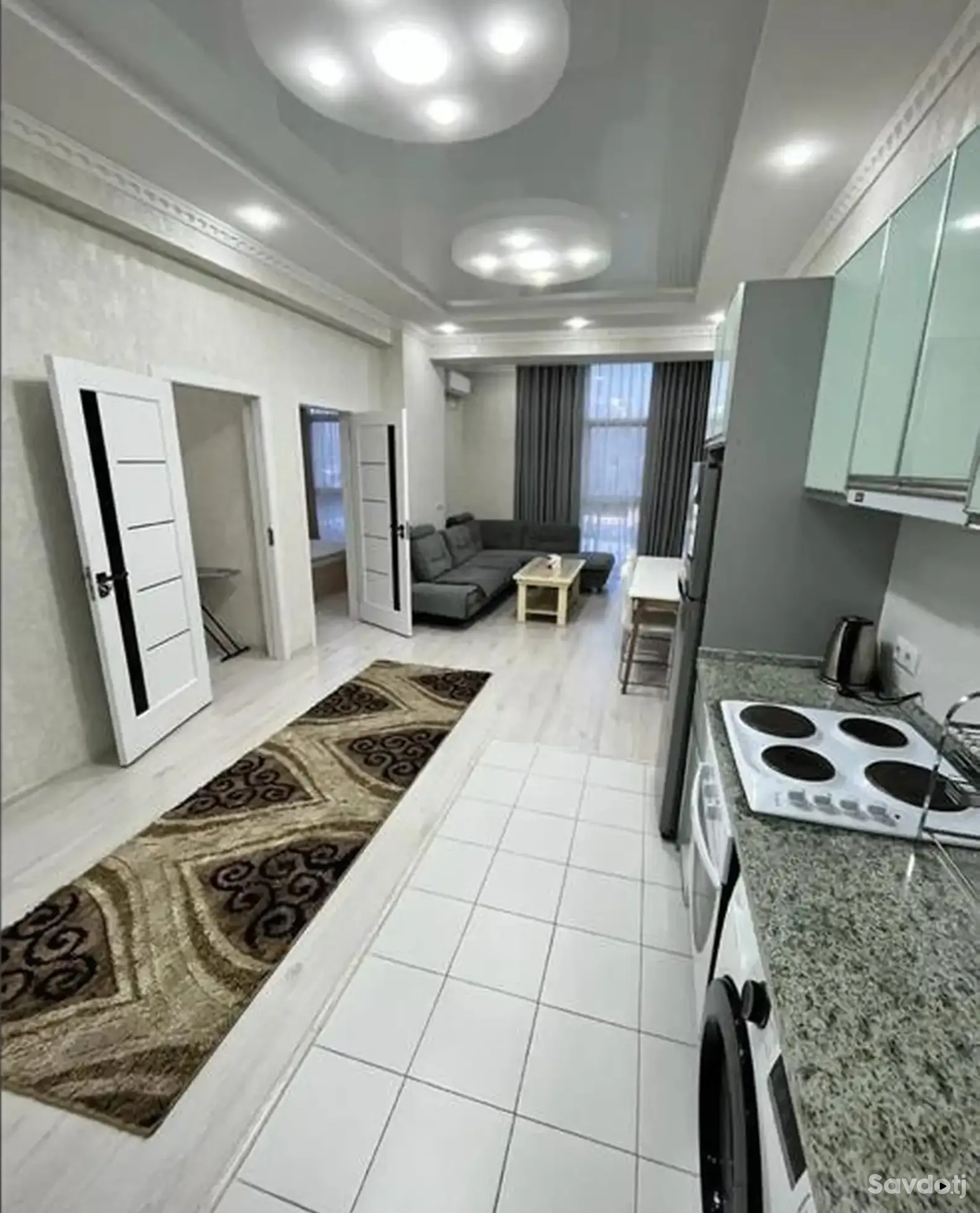 3-комн. квартира, 10 этаж, 65м², Сомони — фото 5