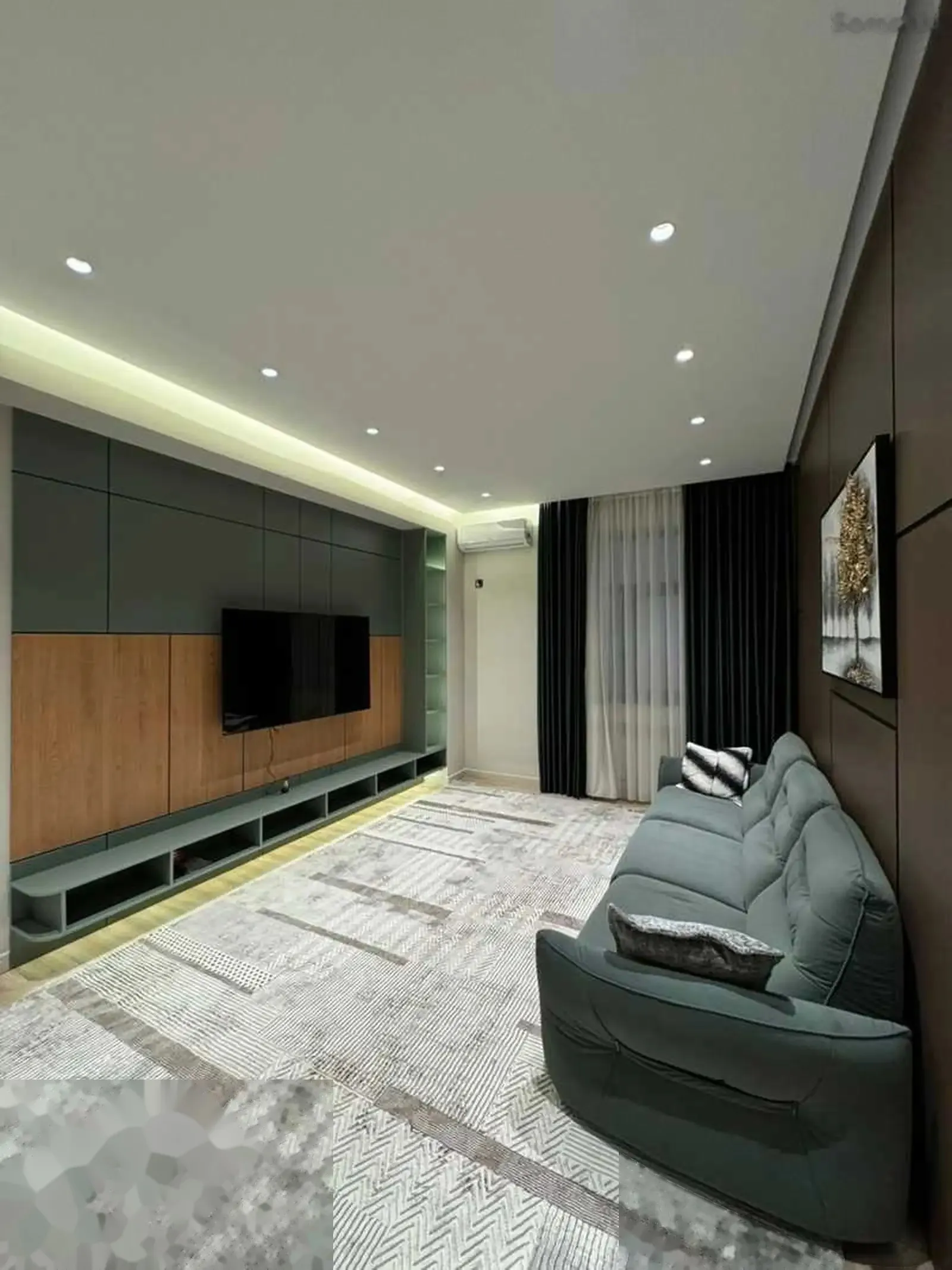 3-комн. квартира, 12 этаж, 110м², Шохмансур — фото 2
