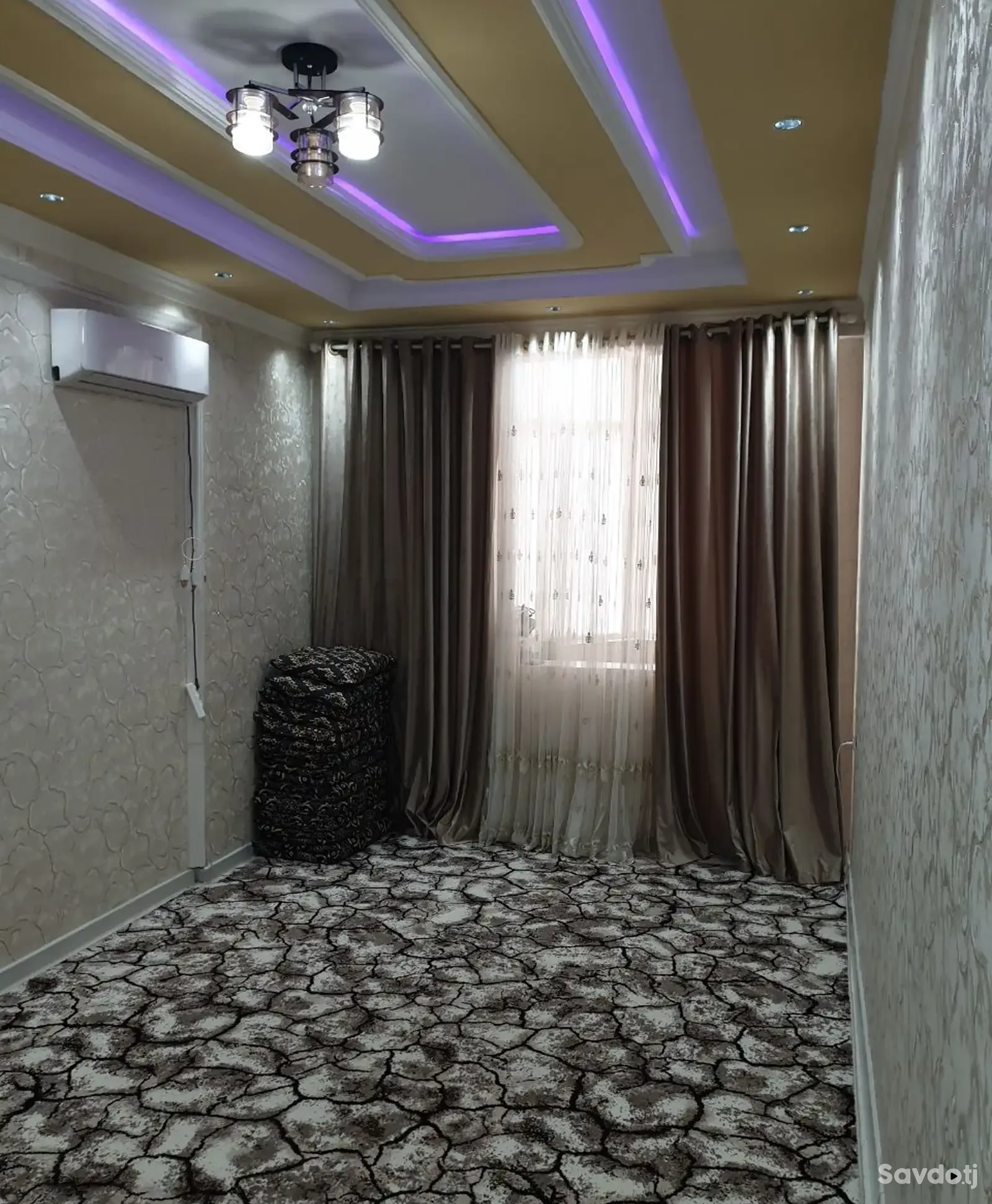 2-комн. квартира, 2 этаж, 68 м², Шахраки Сомони, к.Бехруз, пушти Почта Центр