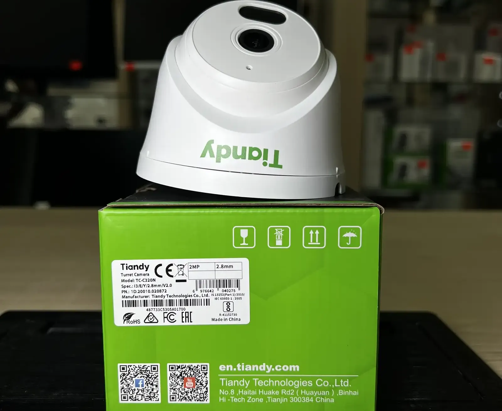 Камера Tiandy TC-C320N SpecI3/E/Y/2.8mm/V2.0