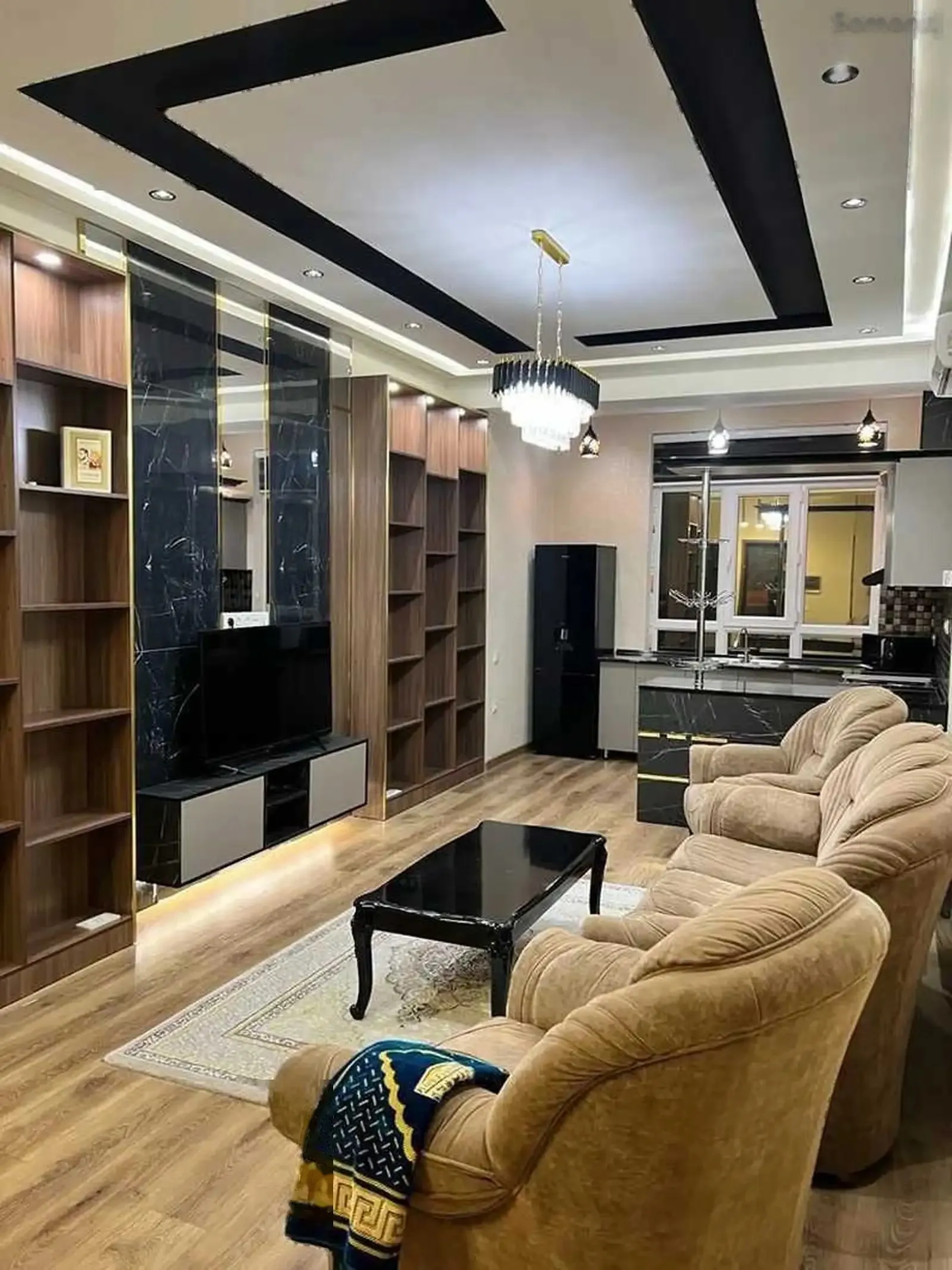 2-комн. квартира, 16 этаж, 54м², Шохмансур — фото 2