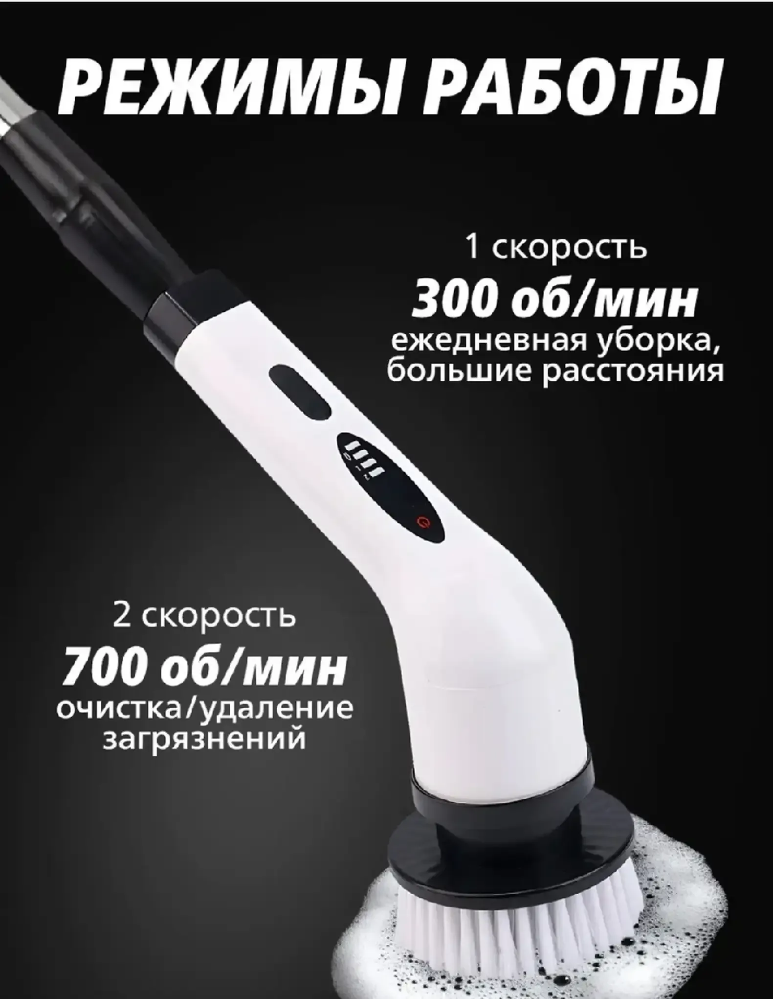 Электрическая щетка для уборки