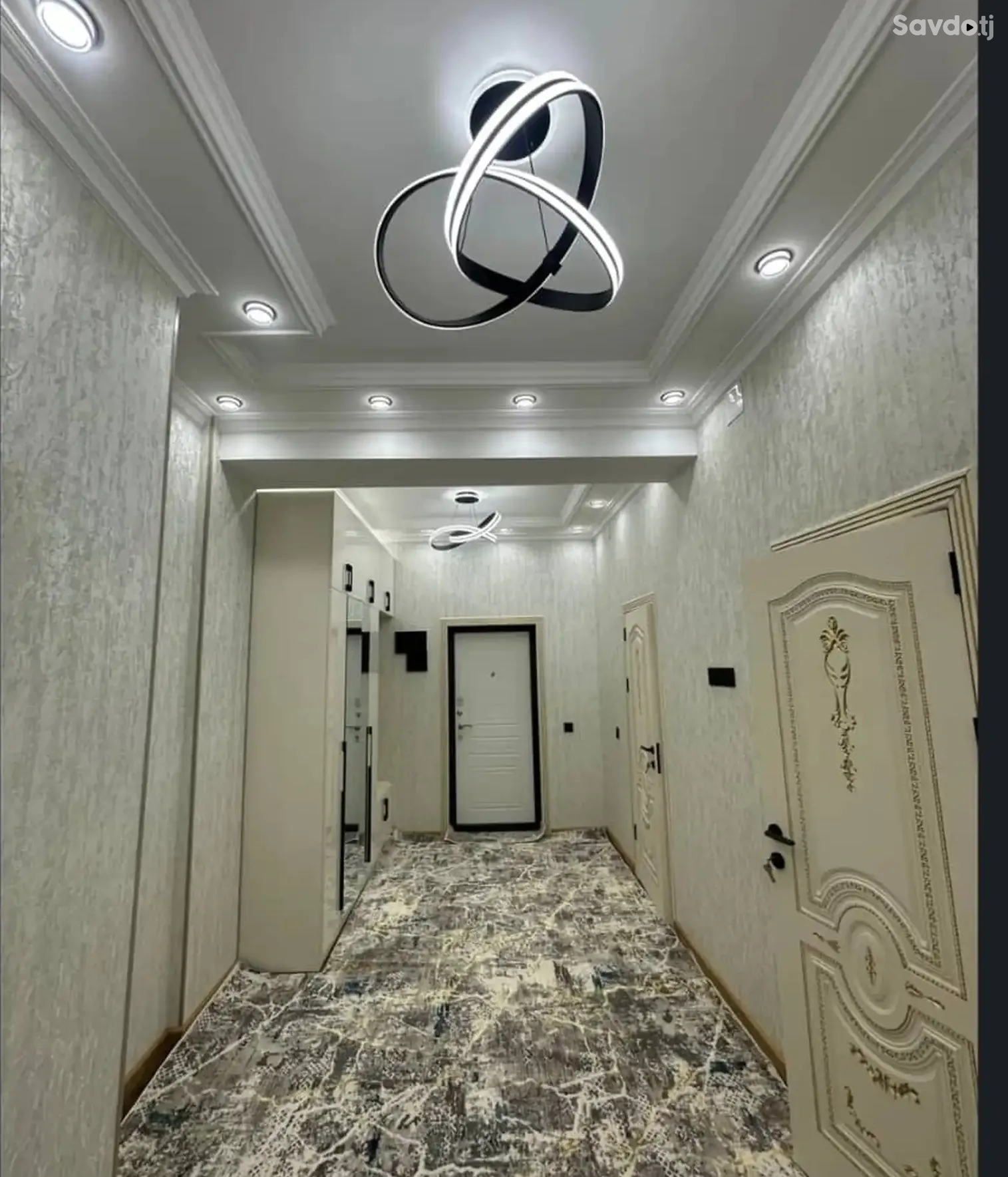 2-комн. квартира, 9 этаж, 60м², Сомони — фото 11