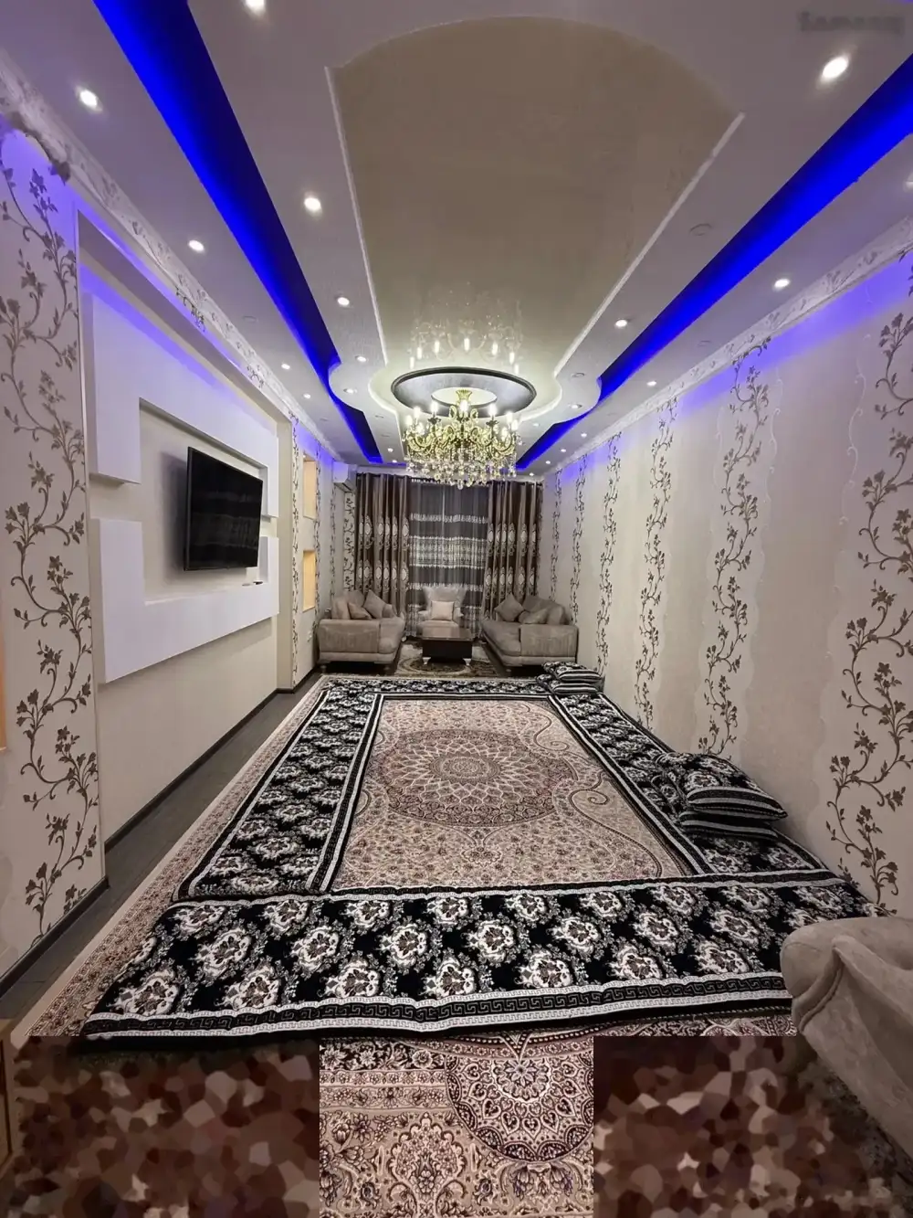 3-комн. квартира, 10 этаж, 90м², Рудаки 179 . дом Ёвар — фото 6