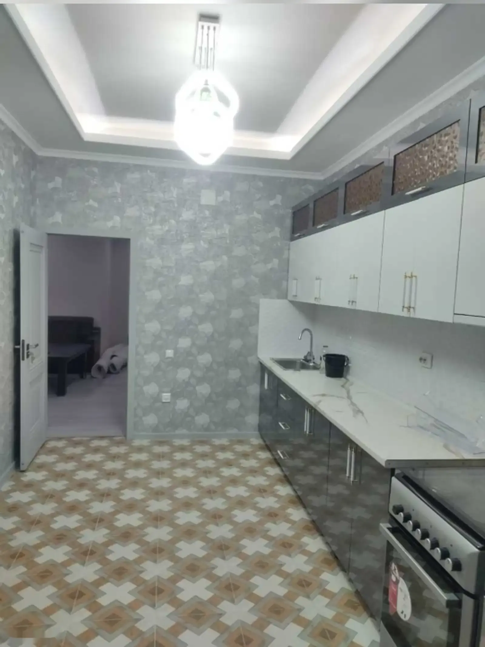 2-комн. квартира, 5 этаж, 80м², доми алиф аквапарк дельфин