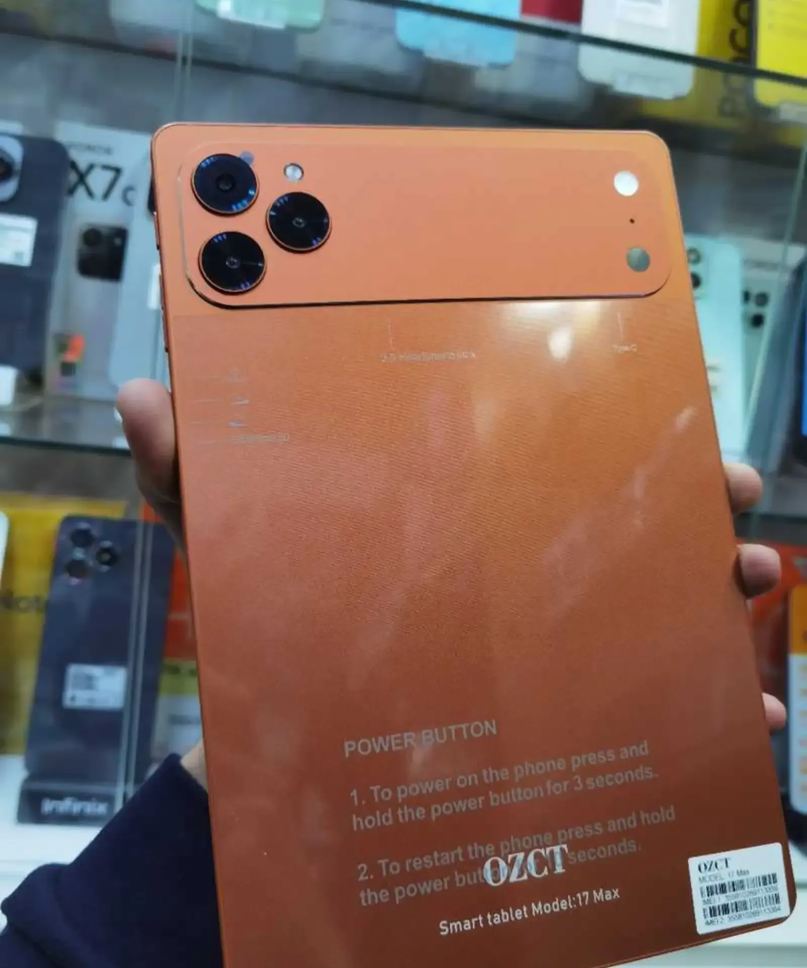 Планшет 17 Pro Max 16/1Tb Blue 10000мач