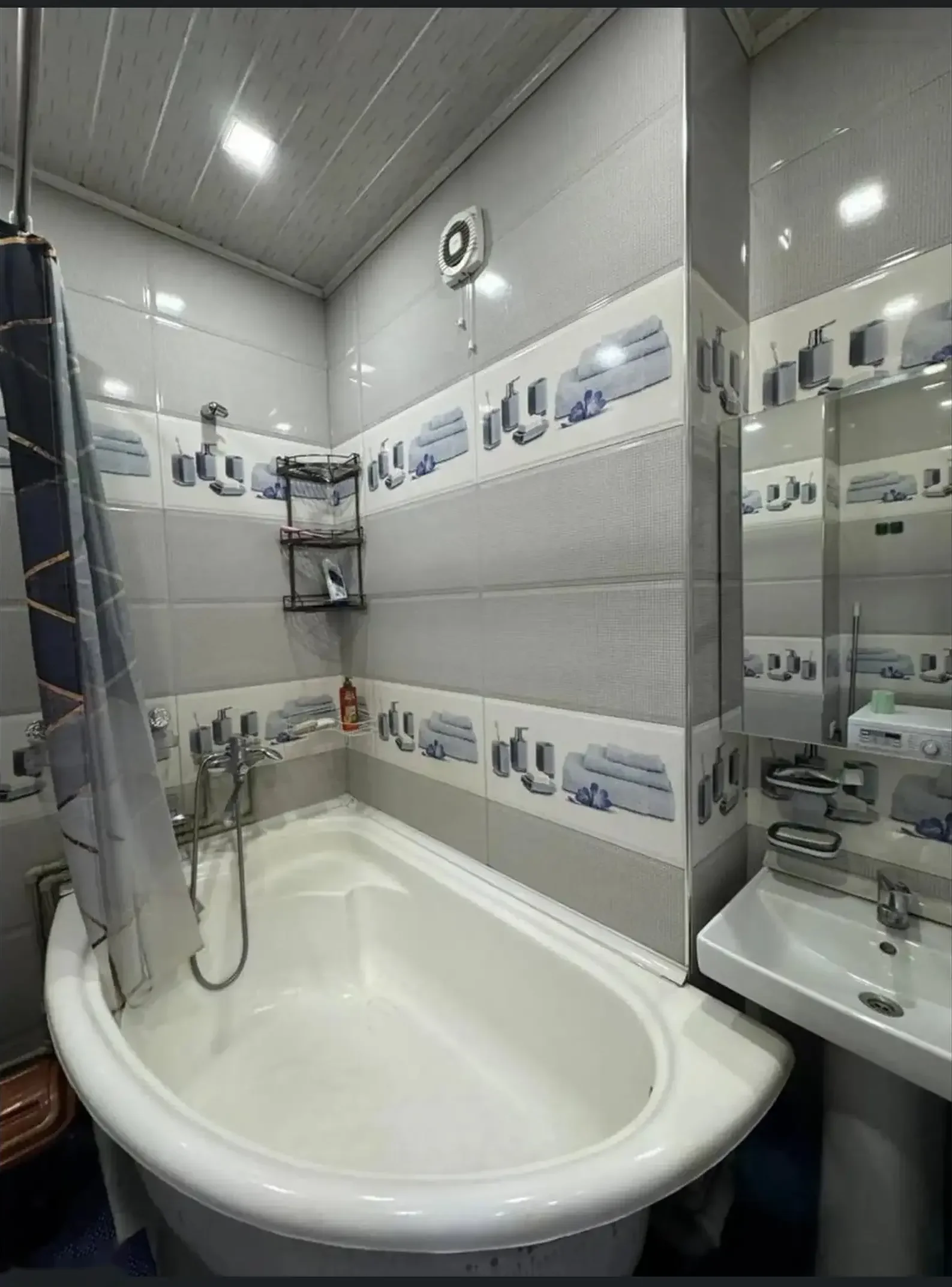 2-комн. квартира, 12 этаж, 65м², И Сомони Вефа центр — фото 11