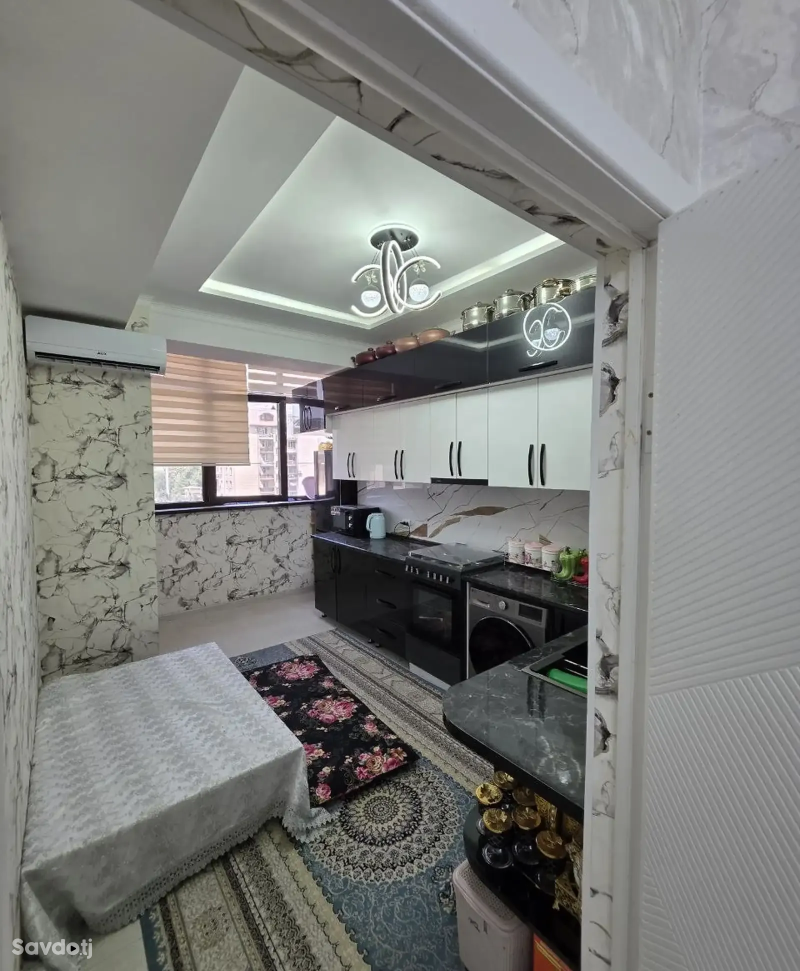 3-комн. квартира, 5 этаж, 85 м², И.Сомони ул.Карамова 17/А на против коррупция — фото 7