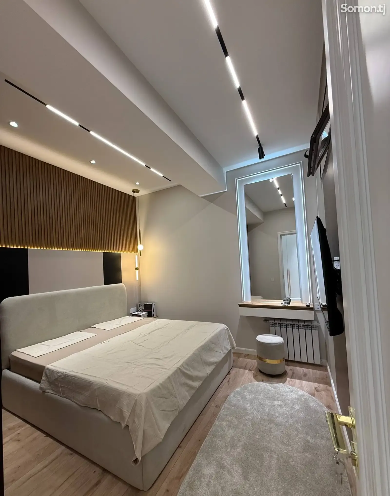 2-комн. квартира, 7 этаж, 67 м², И Сомони — фото 2