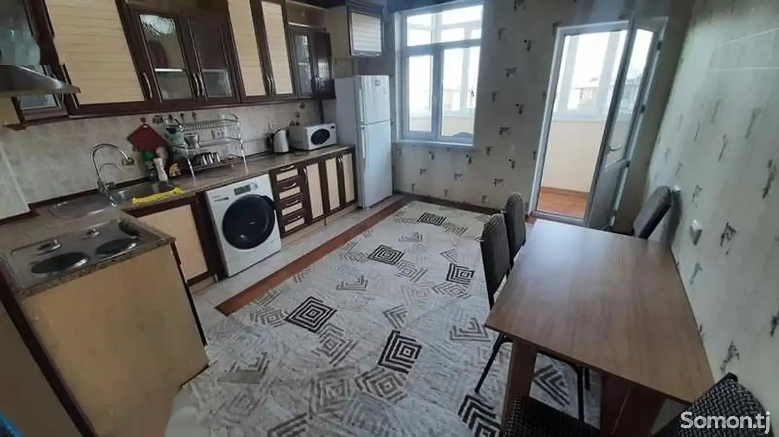 3-комн. квартира, 9 этаж, 150м², И.Сомони вазорати мудофия — фото 3