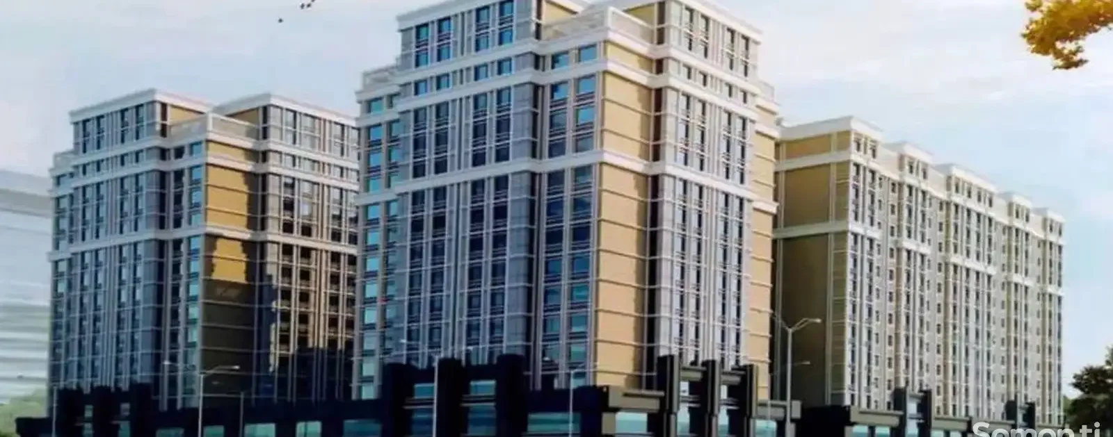 3-комн. квартира, 15 этаж, 120 м², Шохмансур — фото 3