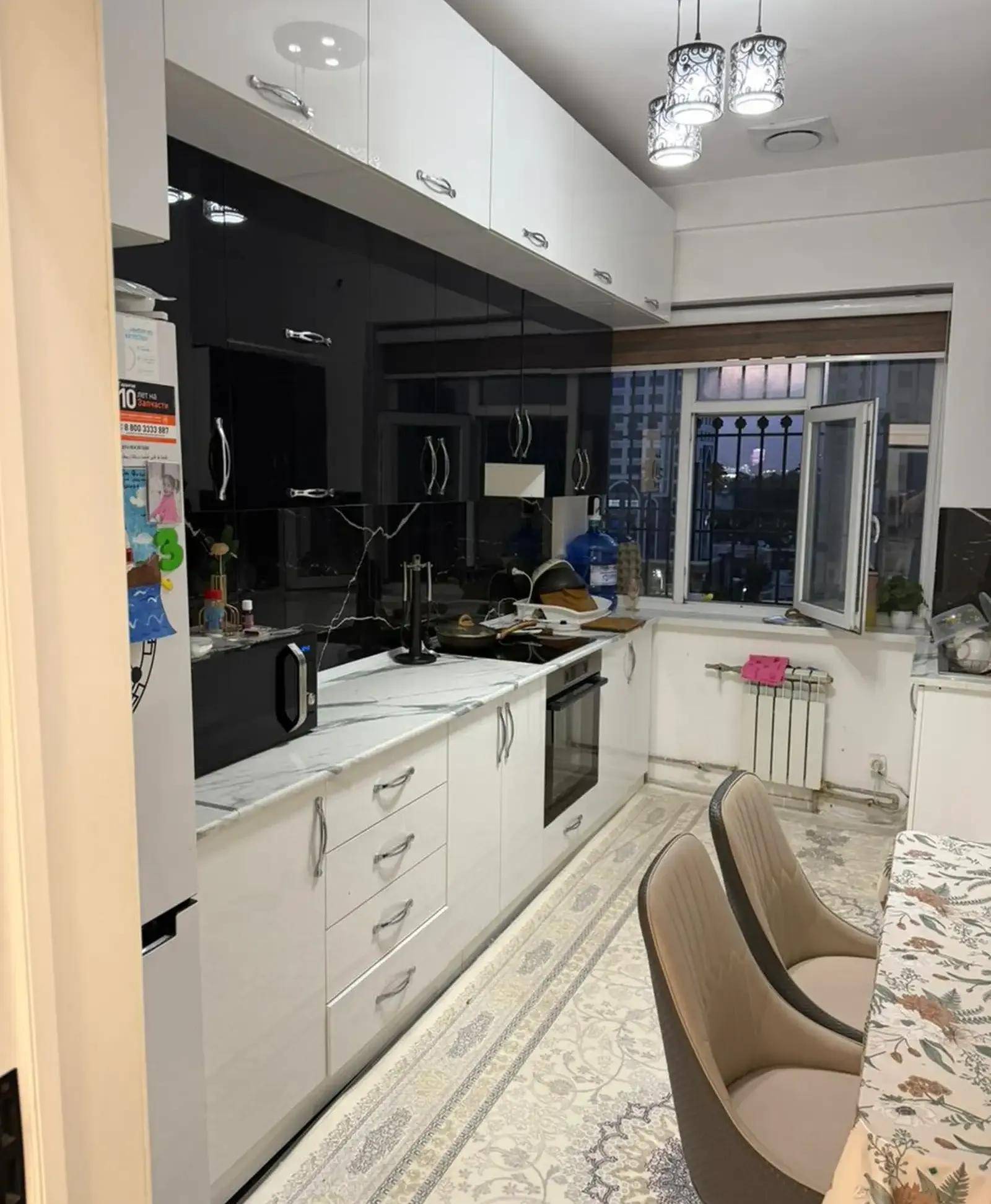 3-комн. квартира, 9 этаж, 98 м², И Сомони — фото 12