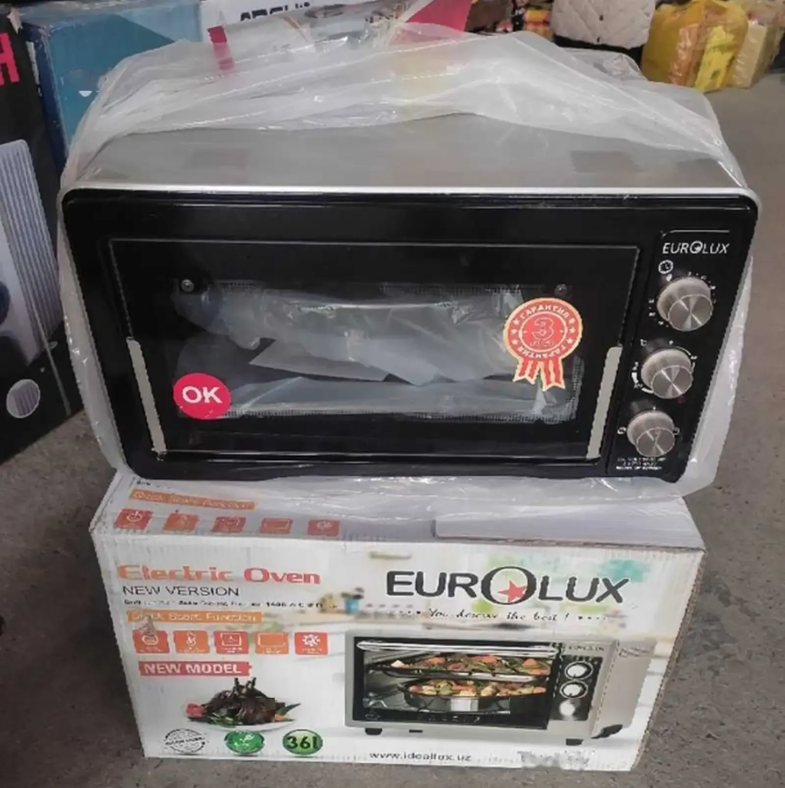 Духовка Eurolux