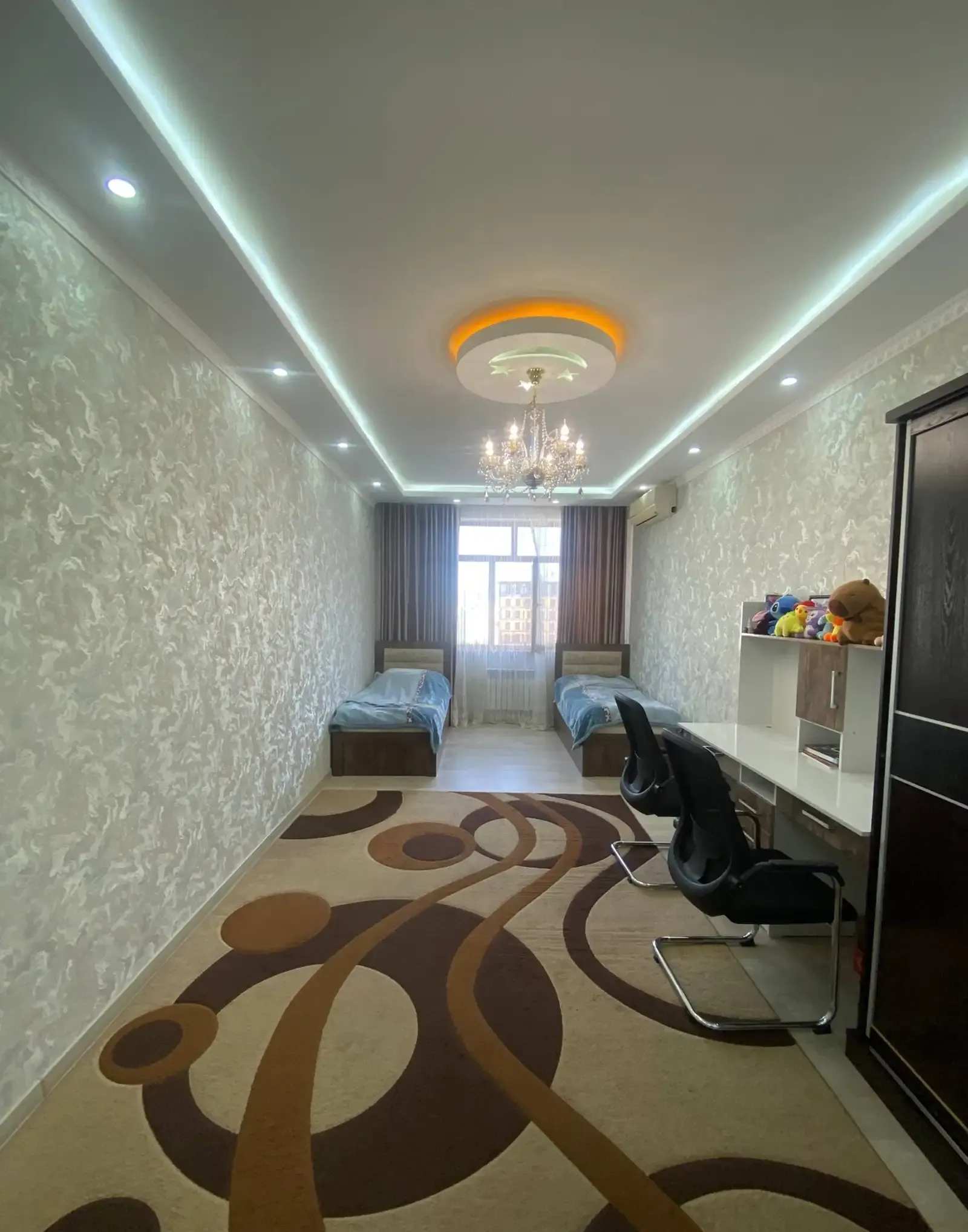 3-комн. квартира, 16 этаж, 144 м², Шохмансур Домпечати — фото 5