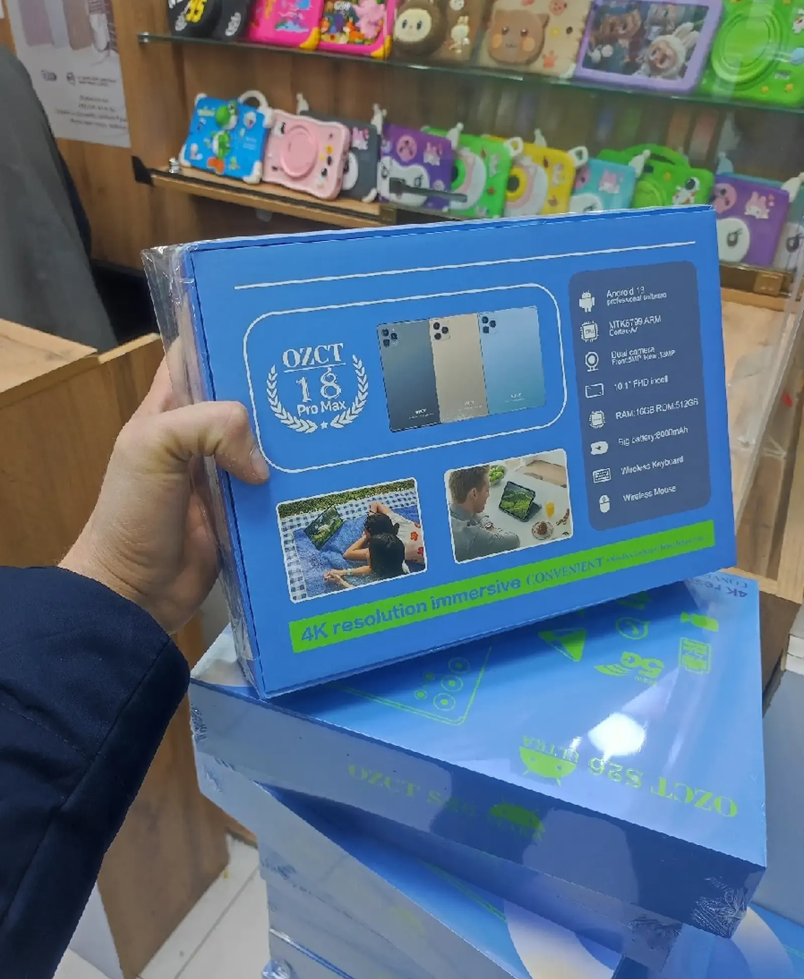Планшет OZCT 18 Pro max 2sim 16/512gb 8000 battery