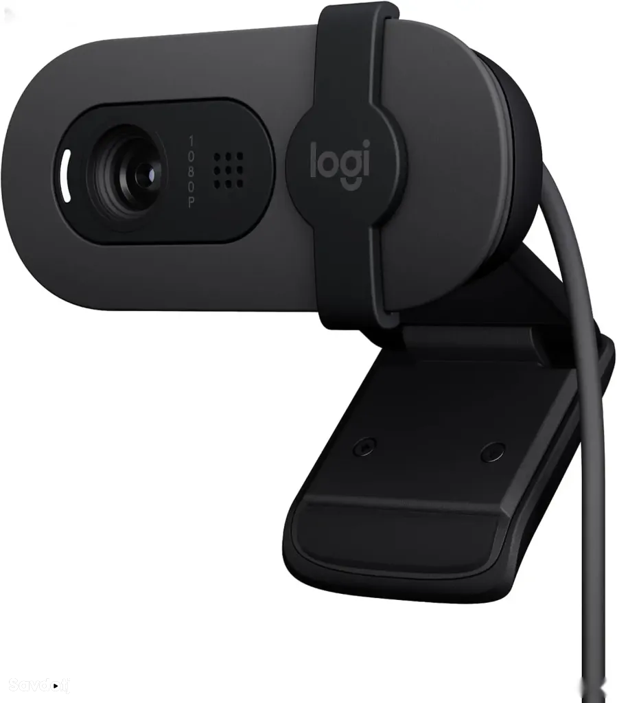 Веб-камера Logitech Brio 100 Full HD 1080p с микрофоном Graphite