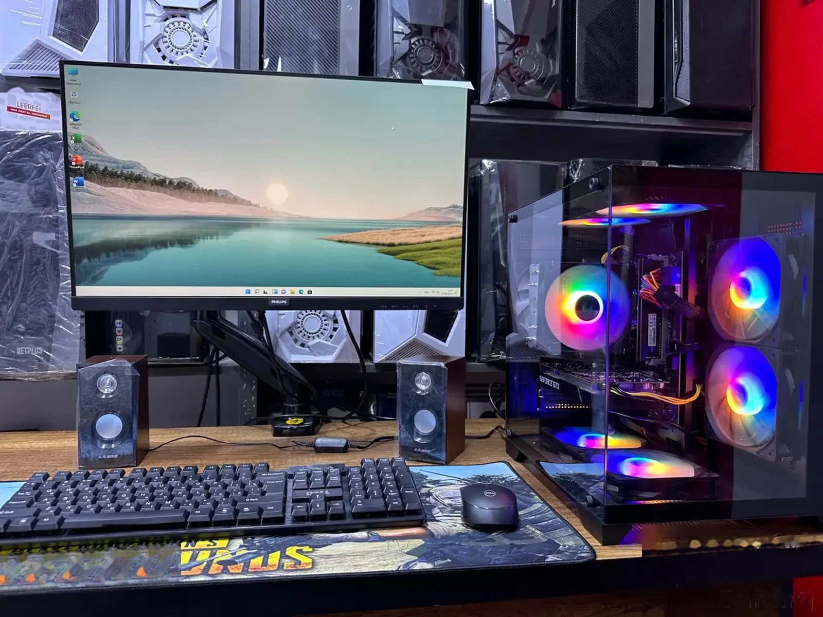 Персональный компьютер core i5 7500/RAM 16GB DDR 4/RX 580 8GB/NVMe M2 512GB — фото 2