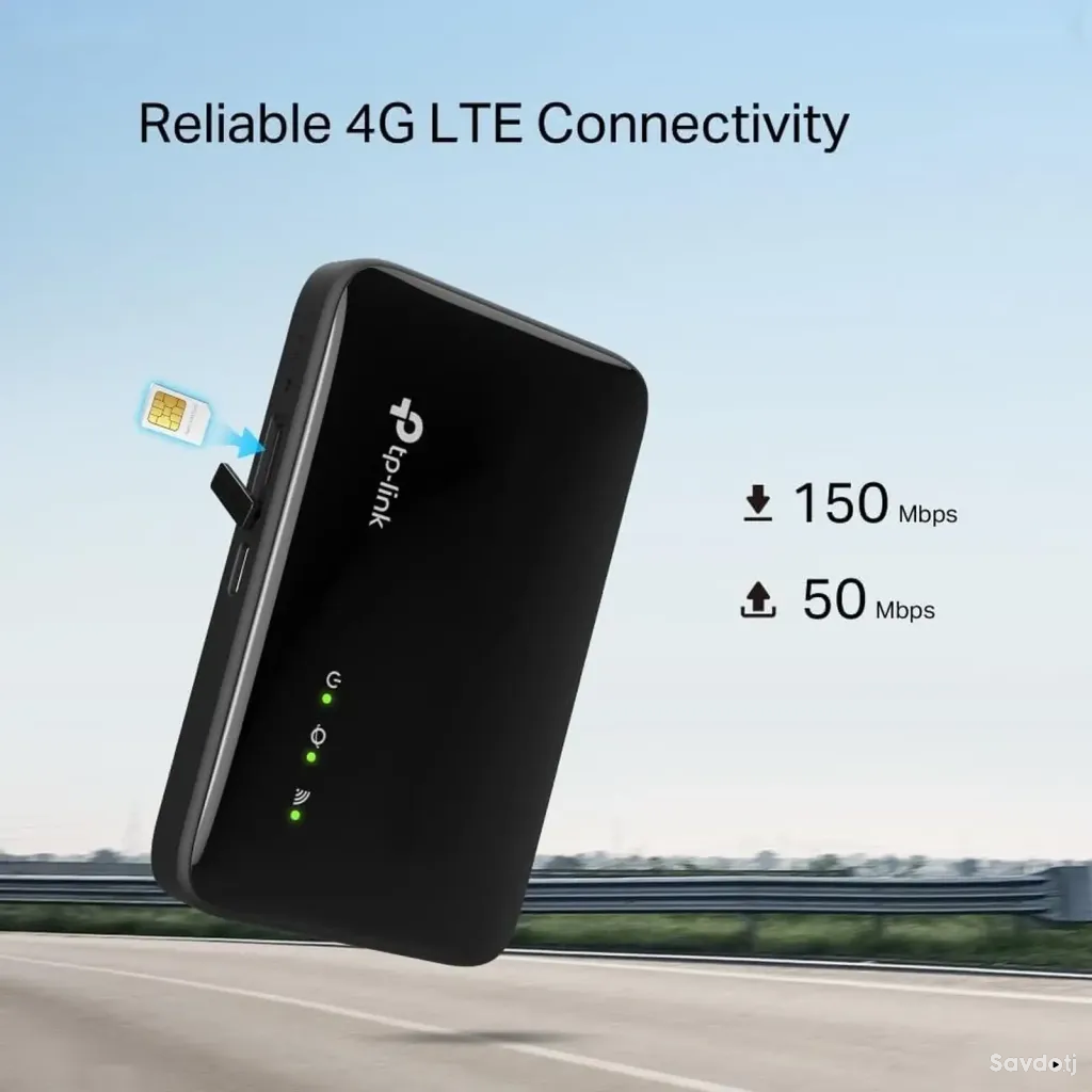 Портативный 4G LTE роутер TP-Link M7005 Mobile Wi-Fi