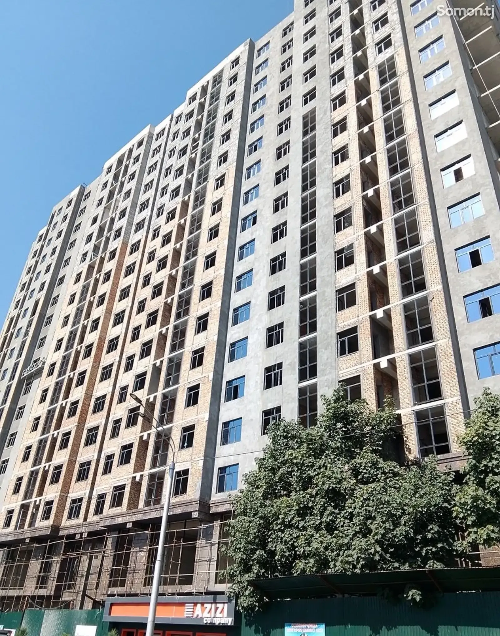 2-комн. квартира, 17 этаж, 72 м², Сомони — фото 2