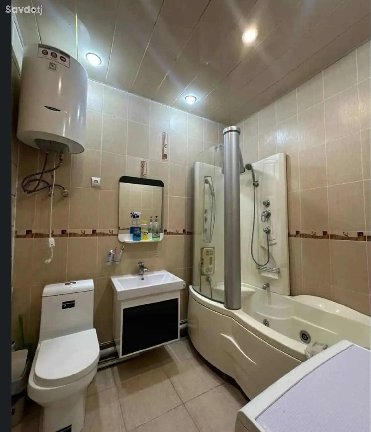 3-комн. квартира, 6 этаж, 106м², Сомони — фото 10