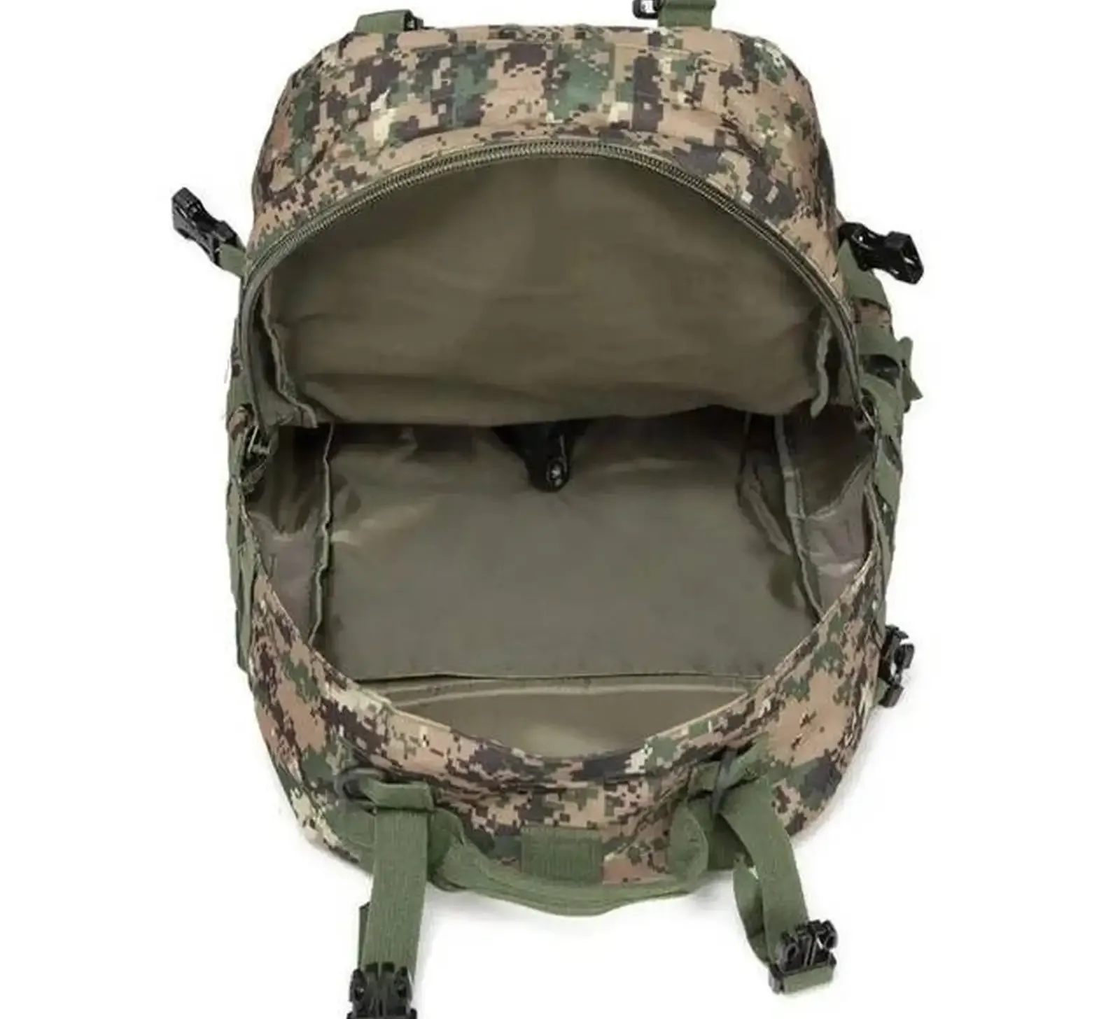 Рюкзак тактичный 55 л, B08 з подсумками, 53х35х22 см, Американский пиксель