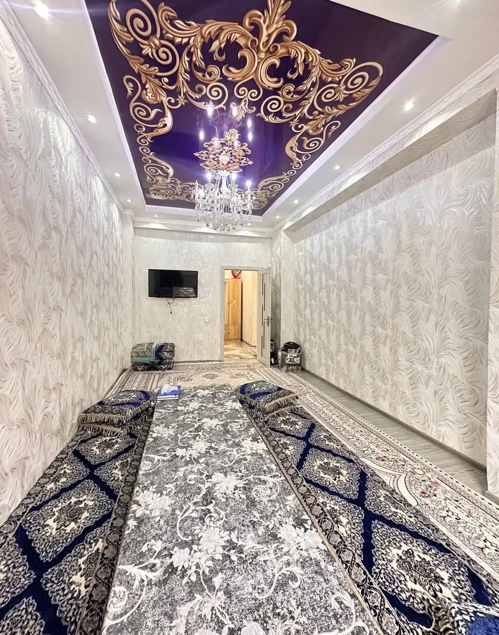 3-комн. квартира, 12 этаж, 96 м², И Сомони — фото 2