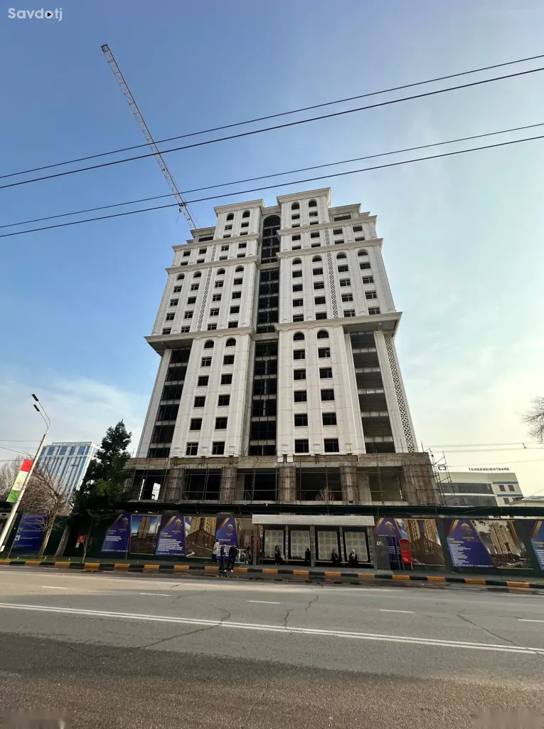 3-комн. квартира, 13 этаж, 102 м², Улица Айни 26, Садбарг, Гостиница Душанбе, Шохмансур