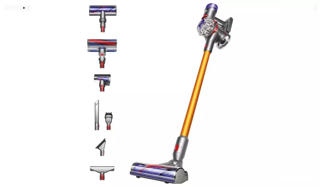 Беспроводной пылесос Dyson V8 Absolute Yellow/Nickel, UK Version