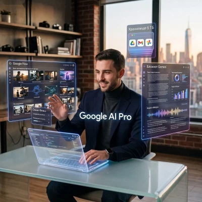 Google AI Pro Подписка на 18 месяцев