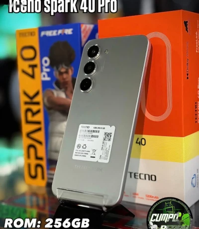 Tecno Spark 40Pro 16/128Gb titanium