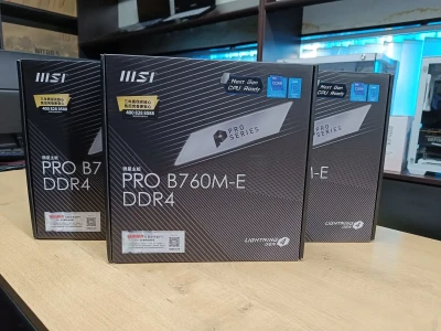 Материнская плата MSI PRO B760M-E DDR4 LGA 1700 — миниатюра 1