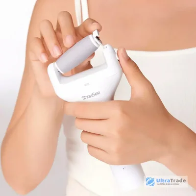 Электрическая роликовая пилка для пяток Xiaomi Showsee Electric Pedicure — миниатюра 6