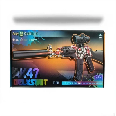 Игрушечного автомата AK47 Gelshot T15B, предназначенного для активного отдыха — миниатюра 5
