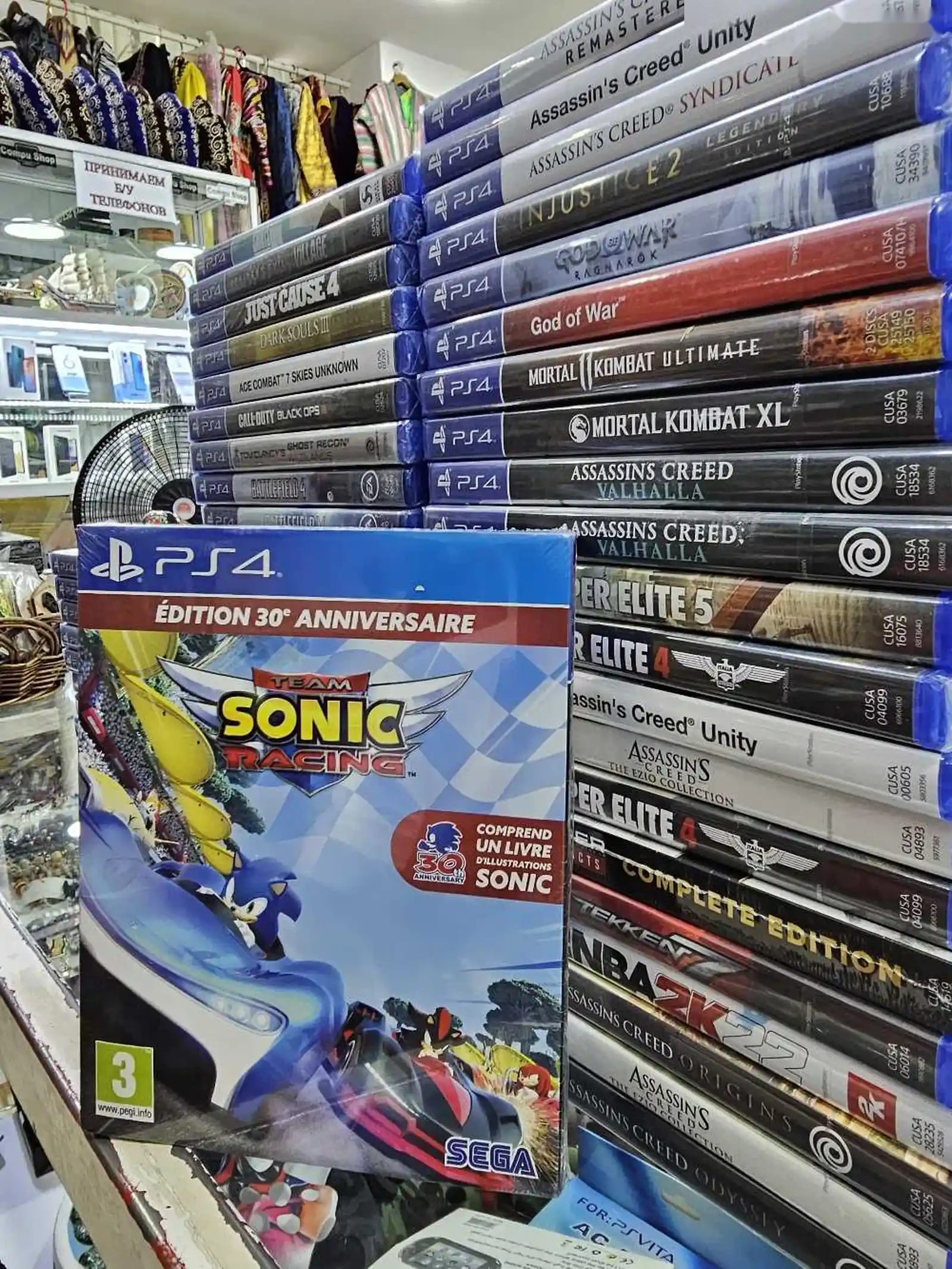 Игра Sonic racing на Playstation 4 — миниатюра 1