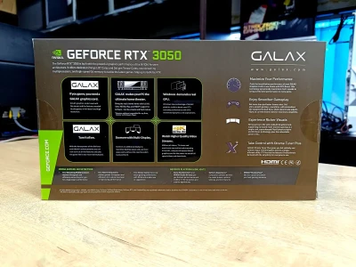 Видеокарта Galax GeForce RTX 3050 6GB GDDR6 — миниатюра 2