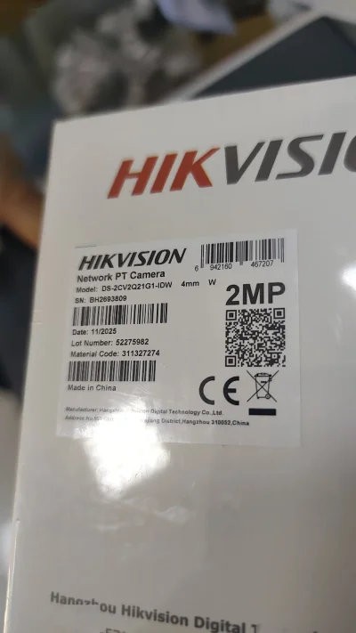 Камера видеонаблюдения Hikvision Wifi — миниатюра 2