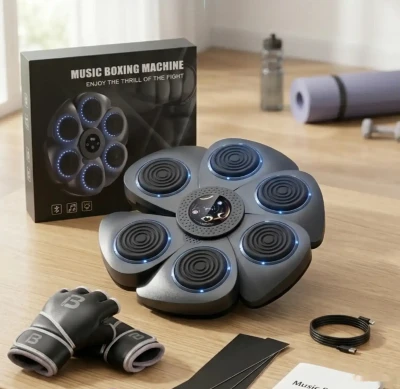Умная музыкальная боксёрская машина Music Boxing Machine тренажёр для дети — миниатюра 1