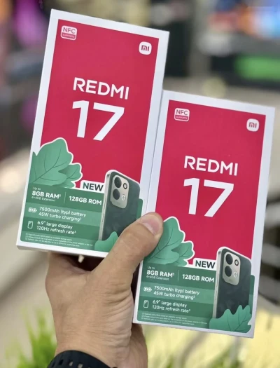 Xiaomi Redmi 17 4+4/256Gb black 7500мач — миниатюра 3