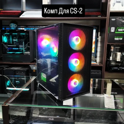 Игровой Компьютер GALAX Black Core i5 DDR4 16GB SSD 480GB GTX 1650S — миниатюра 1