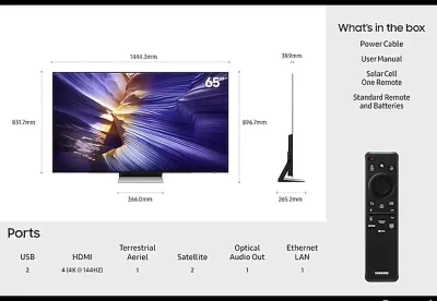 Телевизор Samsung OLED QE65S90F