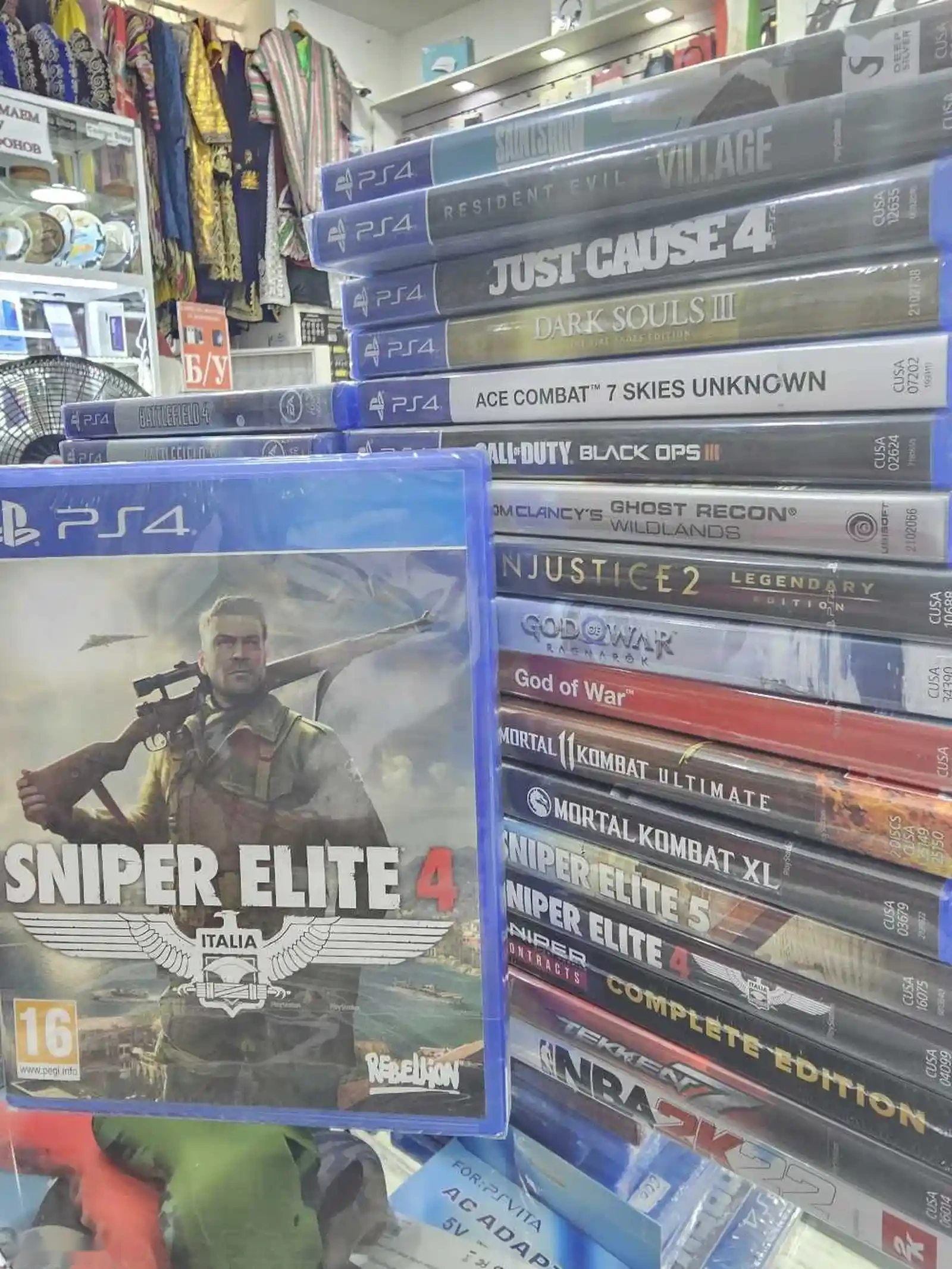 Игра Sniper elite 4 playstation 4 — миниатюра 1