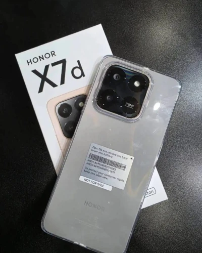 Нonor X7d 12/128Gb titanium 6500Мач — миниатюра 4