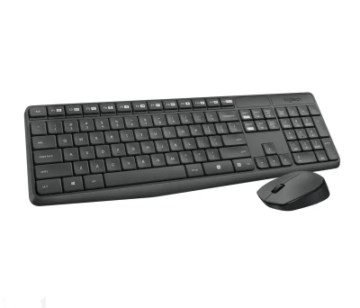 Надежный беспроводной комплект Logitech MK235 Wireless Combo — миниатюра 2