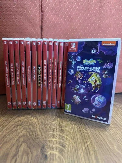 Диск SpongeBob SquarePants The Cosmic Shake для Nintendo Switch — миниатюра 1