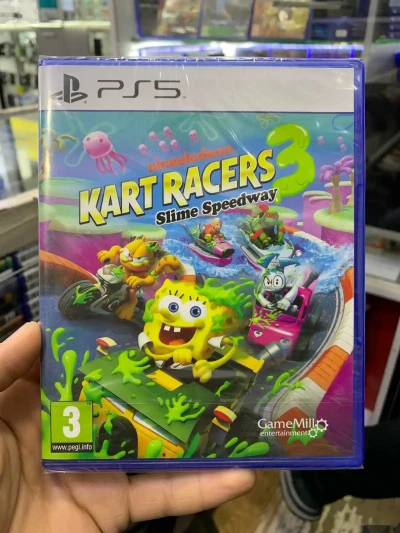Диск Nickelodeon Kart Racers 3 Slime Speedway для Play Station 5 — миниатюра 1