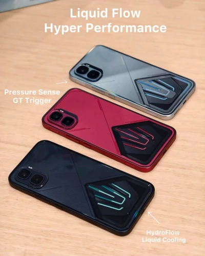Infinix Gт 50 Рго 24/256гб 6500Maч Вlаск — миниатюра 2