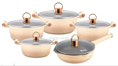 Набор посуды Vmigo Nano Granite Cookware Set 10 предметов — миниатюра 2