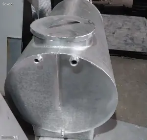 Бочка из оцинкованный стали 500л