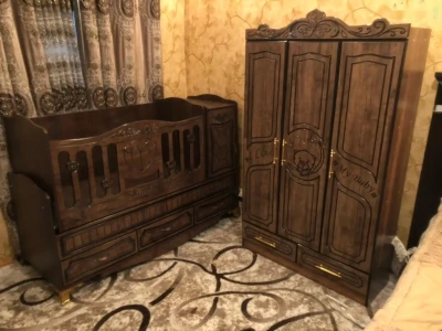 Колыбель со шкафом — миниатюра 1